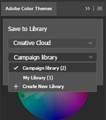 Photoshop使用 Adobe Color Themes 扩展