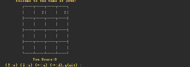 如何用Python语言写一个无界面的2048小游戏