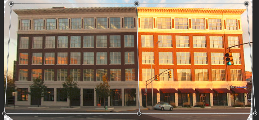 Photoshop图像处理：透视变形