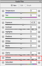 Photoshop入门学习之Camera Raw 中的晕影、颗粒和去除薄雾效果