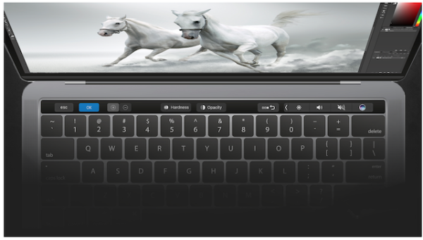 [资讯]Photoshop升级:支持MacBookPro上的TouchBar