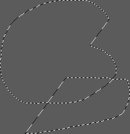 Photoshop教程：如何实现photoshop的套索功能