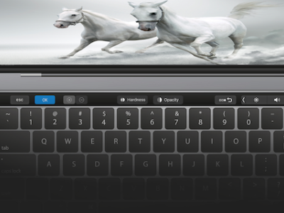 [资讯]Photoshop升级:支持MacBookPro上的TouchBar