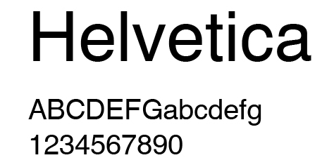 6种平面设计师该掌握的英文字体