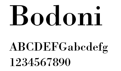 6种平面设计师该掌握的英文字体