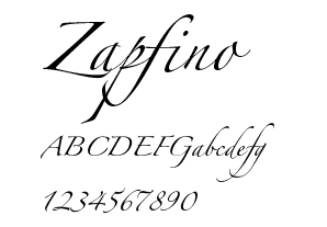 6种平面设计师该掌握的英文字体